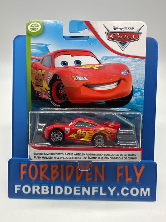 Disney Pixar Cars Movie - WGP Series - Lightning McQueen with Racing Wheels