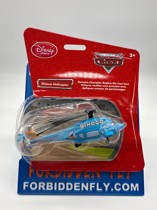 Disney Pixar Cars Movie - Disney Store 1:43 Exclusive - Dinoco Helicopter