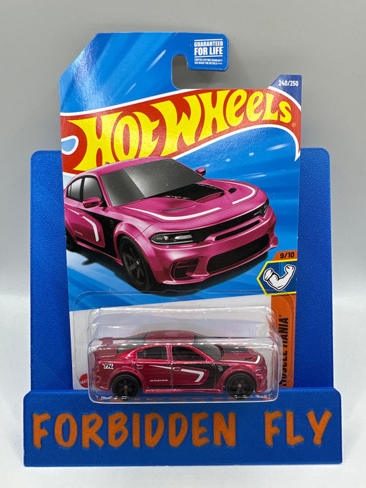 Hot Wheels Super Treasure Hunt - 2025 N Case - Pink ‘20 Dodge Charger Hellcat