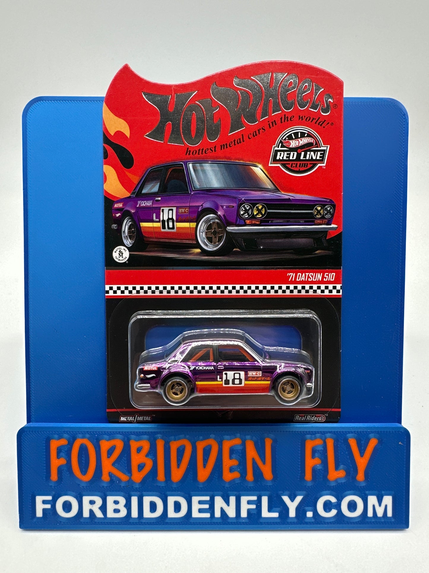 Hot Wheels RLC Red Line Club - 2026 Release - ‘71 Datsun 510 - Purple