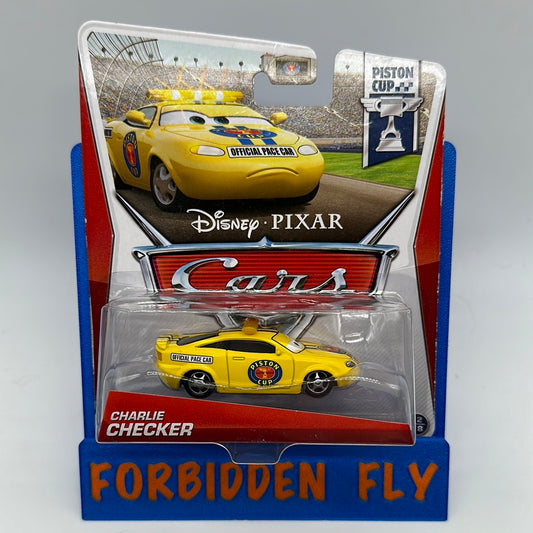 Disney Pixar Cars Movie - Piston Cup Series - Charlie Checker (Pace Car)