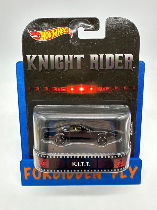 Hot Wheels 2016 Retro Entertainment Premium - Knight Rider K.I.T.T. Car (Movie Reel Packaging)