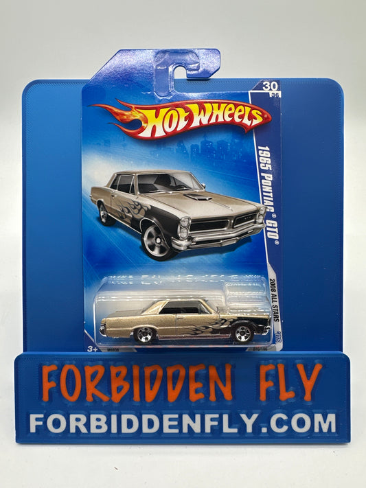 Hot Wheels 2008 Mainline - 2008 All Stars Series - 1965 Pontiac GTO - Gold