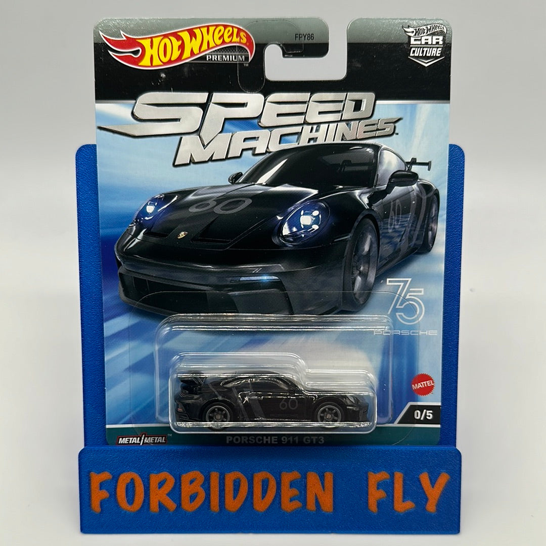 Hot Wheels Car Culture Premium - Speed Machines Single - #0/5 Chase - Porsche 911 GT3