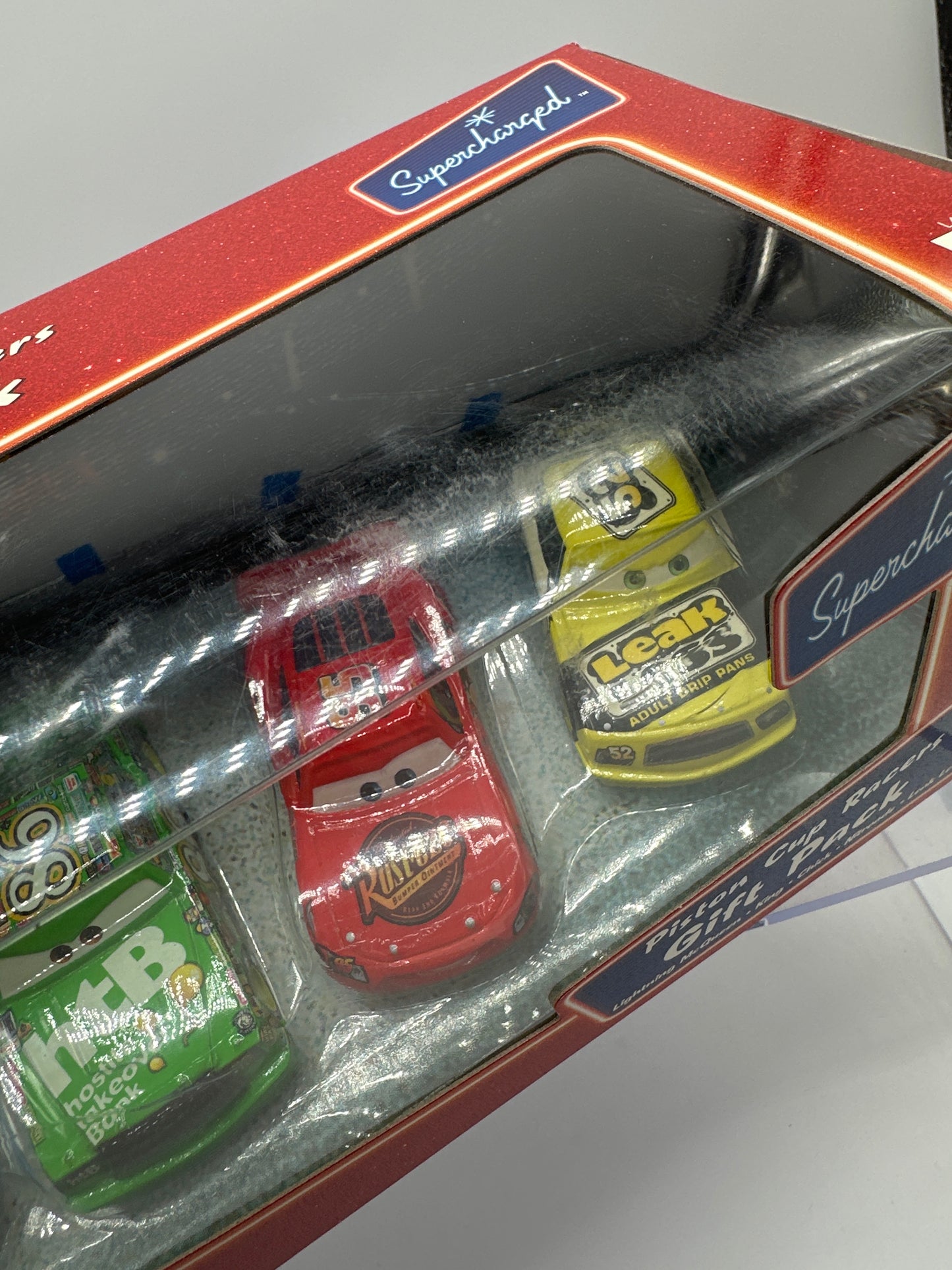 Disney Pixar Cars Movie - Supercharged - Piston Cup Racers 5 Car Gift Pack Multipack Set