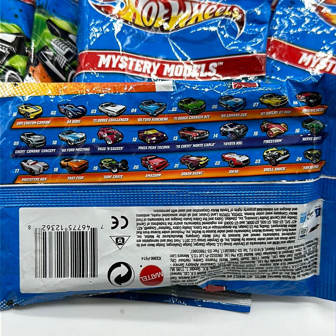 Hot Wheels 2011 Mystery Models - Complete Set of 24