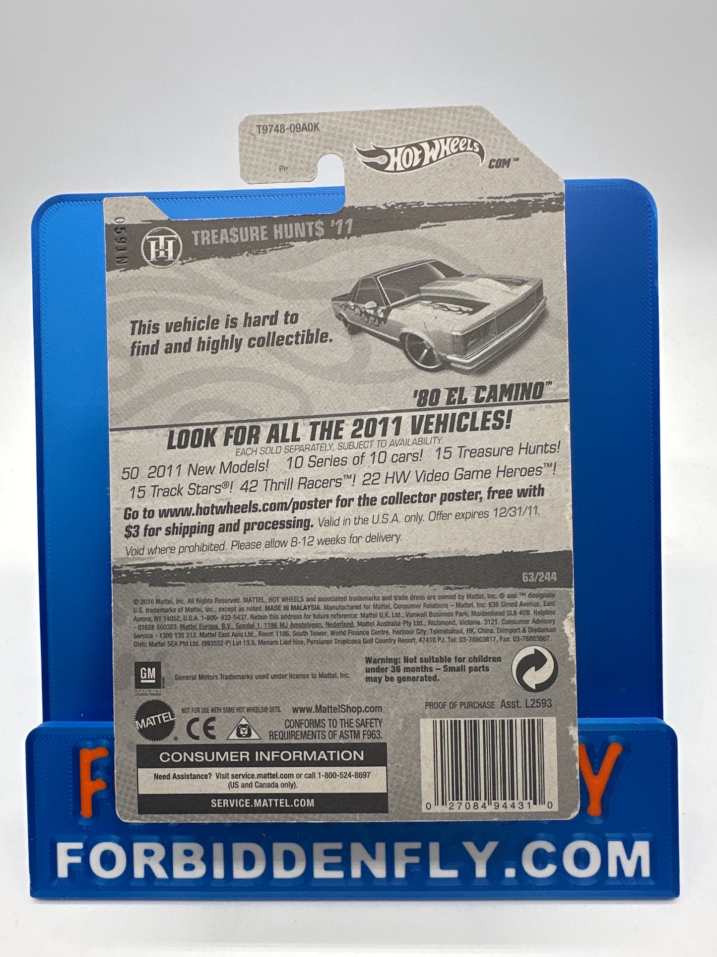 Hot Wheels 2011 Super Treasure Hunt #13/15 - ‘80 El Camino