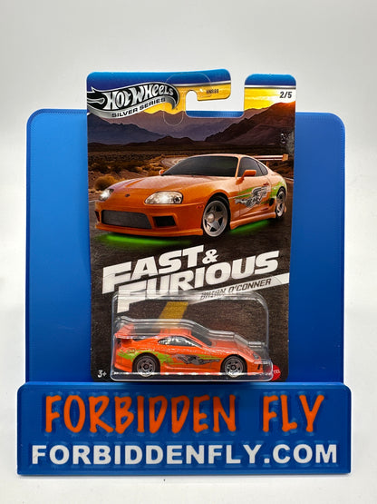 Hot Wheels 2025 Silver Series - Wal Mart Exclusive - Fast & Furious Brian O’Conner Series - Complete Set Of 5