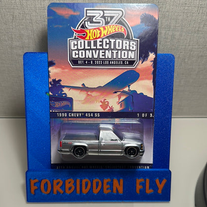 Hot Wheels 37th Annual Collector’s Convention - 2023 Los Angeles, California Souvenir Car - Silver 1990 Chevy 454 SS