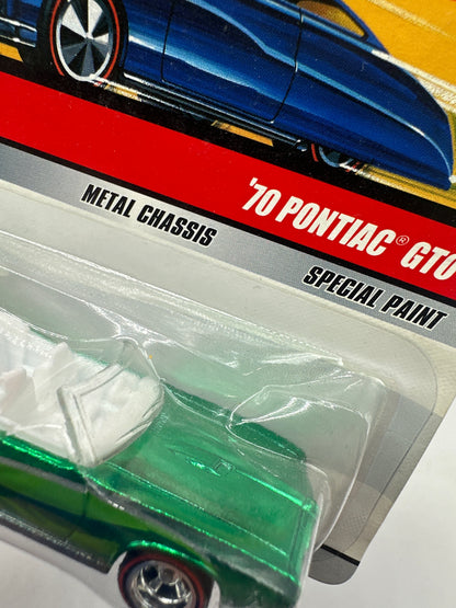 Hot Wheels Classics CHASE - Series 5 #8 of 30 - Green ‘70 Pontiac GTO