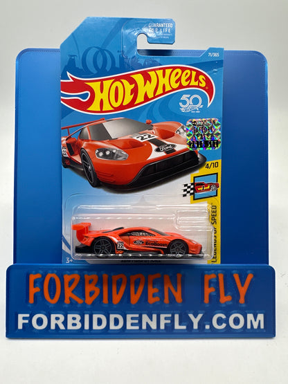 Hot Wheels Mainline - Factory Stickered 2018 - 2016 Ford GT Race - Lot Of 2