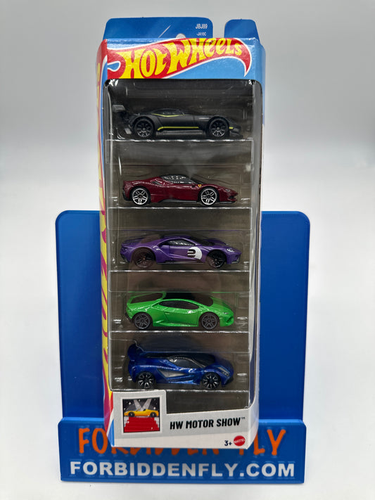 Hot Wheels 5 Pack - 2025 HW Motor Show
