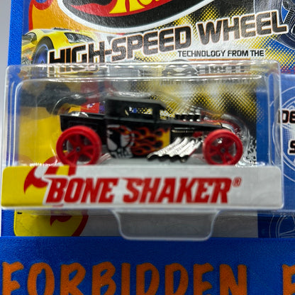 Hot Wheels - 2012 Team Hot Wheels - Bone Shaker - Black - Red Wheels