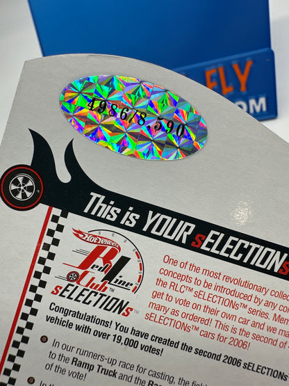 Hot Wheels RLC Red Line Club - 2006 Selections Release (2 of 4) - Race Truck - Orange