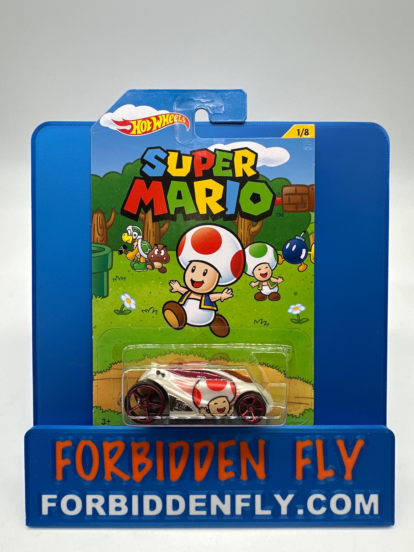 Hot Wheels - 2016 Wal Mart Exclusive - Nintendo Super Mario Series - Complete Set of 8