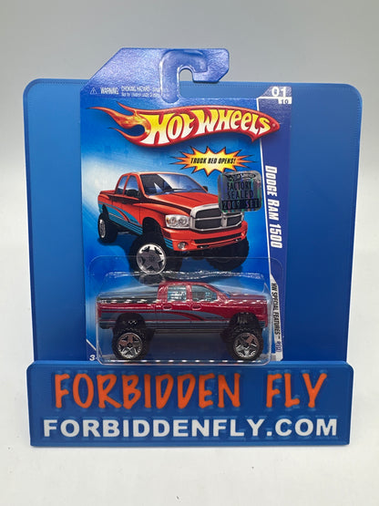 Hot Wheels Mainline - 2009 Factory Stickered - HW Special Features Series - Dodge Ram 1500 - Lot Of 3