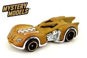 Hot Wheels Mystery Models 2016 Baggie - Batman Arkham Asylum Series #3 - Chase Gold Arkham Asylum Batmobile