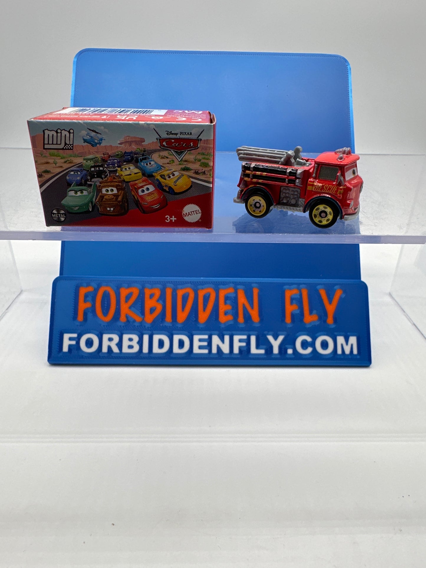 Disney Pixar Cars Movie Metal Mini Racers - 2026 Series  #01 - Race & Rescue Red (Unopened)