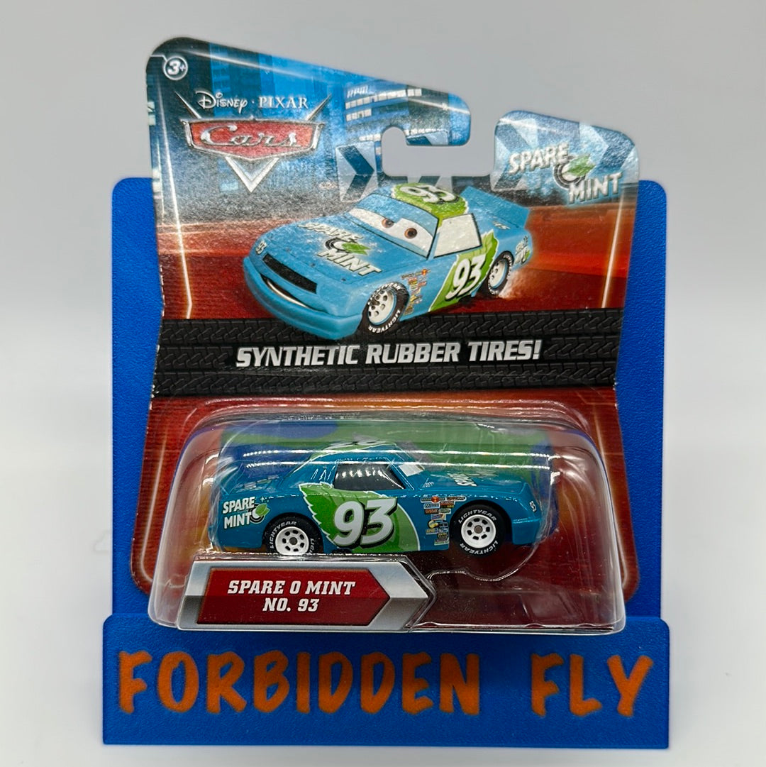 Disney Pixar Cars Movie - Piston Cup Racer w/ Synthetic Rubber Tires #93 Spare O Mint