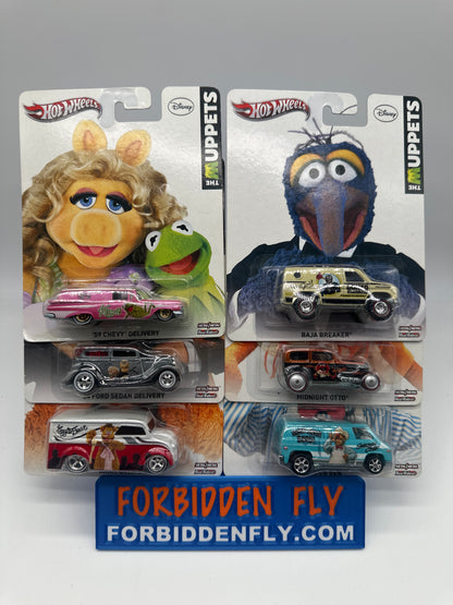 Hot Wheels Premium - Pop Culture 2013 - The Muppets Series - Set of 6