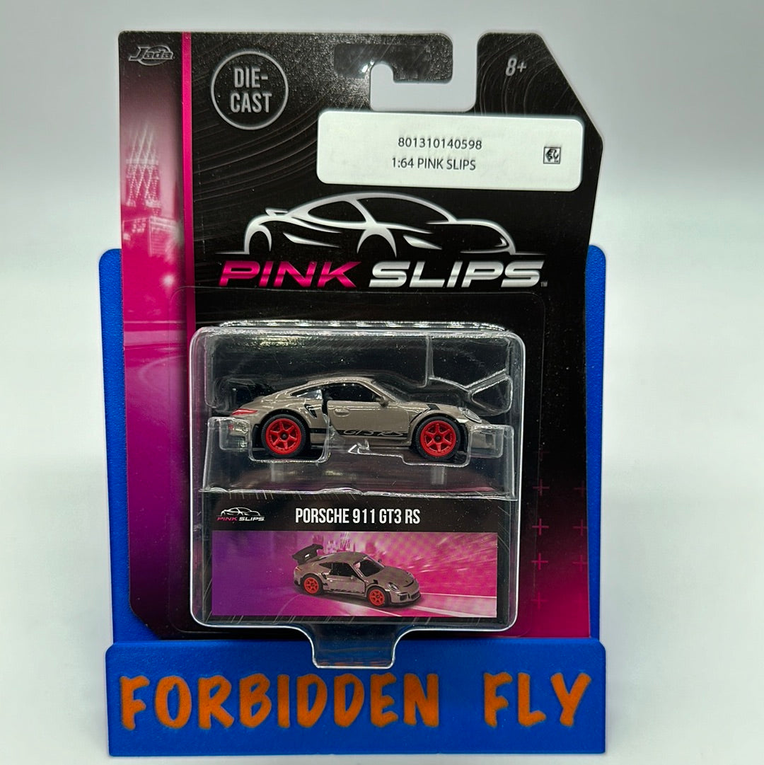 Jada 1:64 Scale - Pink Slips Series - Porsche 911 GT3 RS - Gray