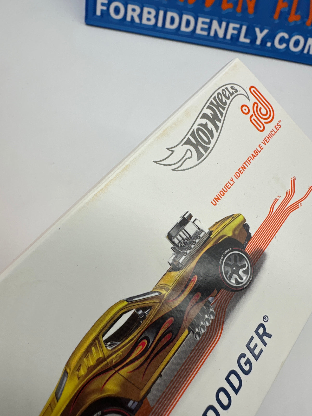 Hot Wheels Boxed Series 2 ID Car - Rod Squad - Rodger Dodger - Gold
