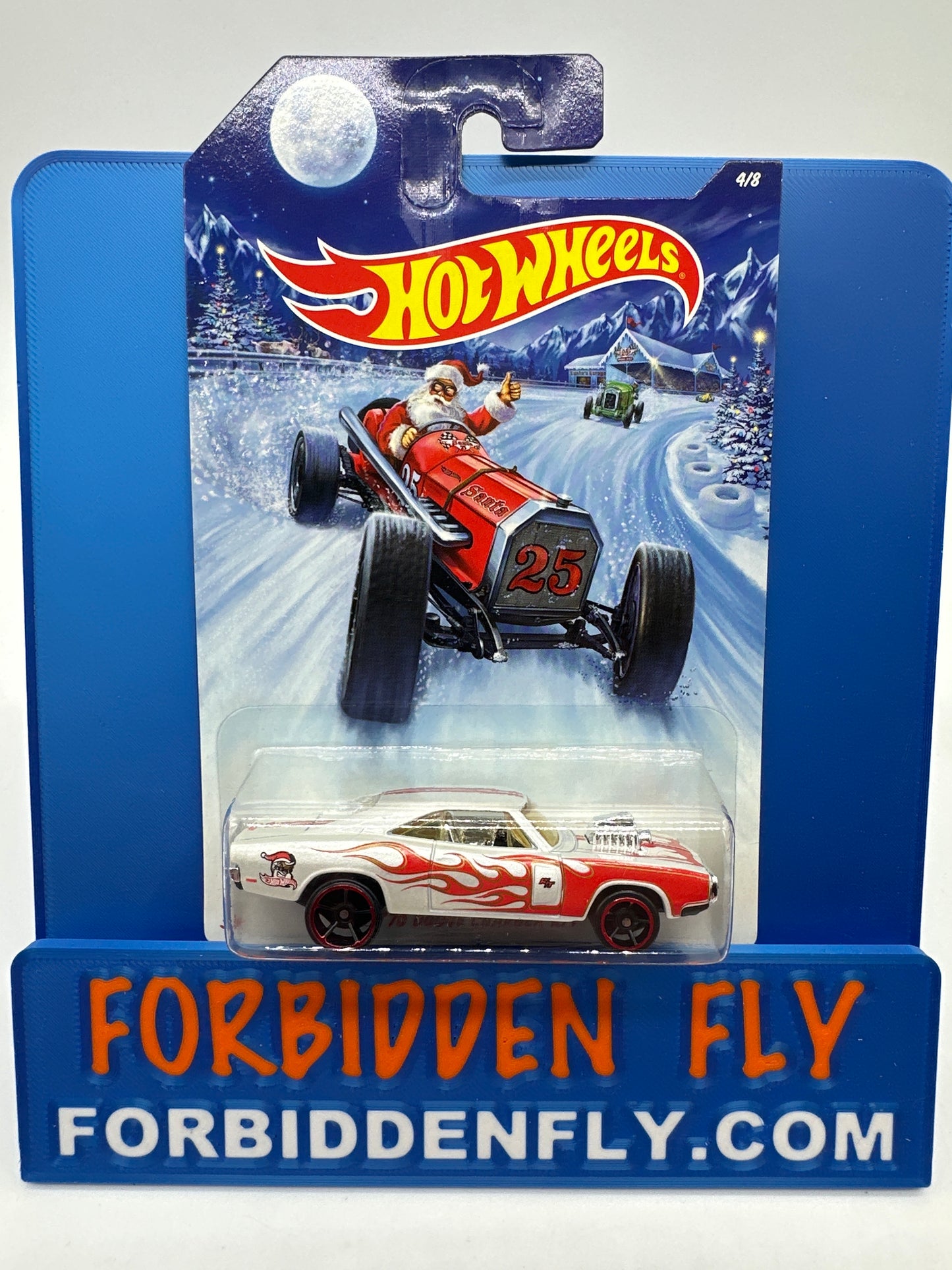 Hot Wheels - Wal Mart Exclusive 2014 Holiday Hot Rods Series - Complete Set of 8