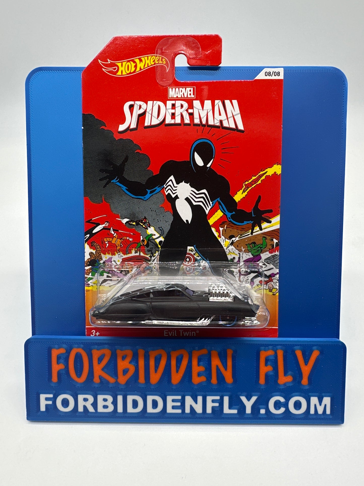 Hot Wheels - 2013 Wal Mart Exclusive Marvel Spider-Man Series - Complete Set of 8