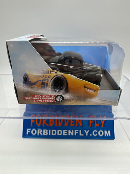 Disney Pixar Cars Movie - Disney Store Parks 1:43 Exclusive “Pull ‘n’ Race” Pullback Racing Action - Hot Rod Junior Moon
