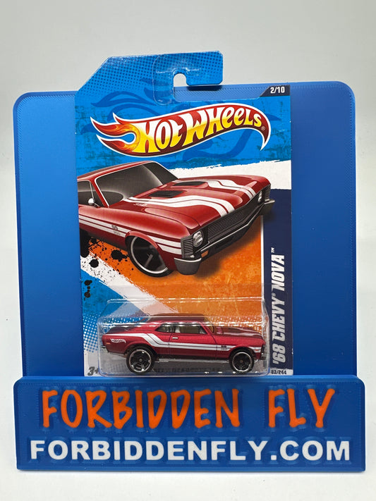 Hot Wheels 2011 - ‘68 Chevy Nova - Red
