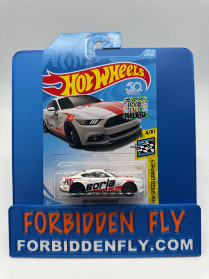 Hot Wheels Mainline - Factory Stickered 2018 - 2015 Ford Mustang GT - Lot Of 2