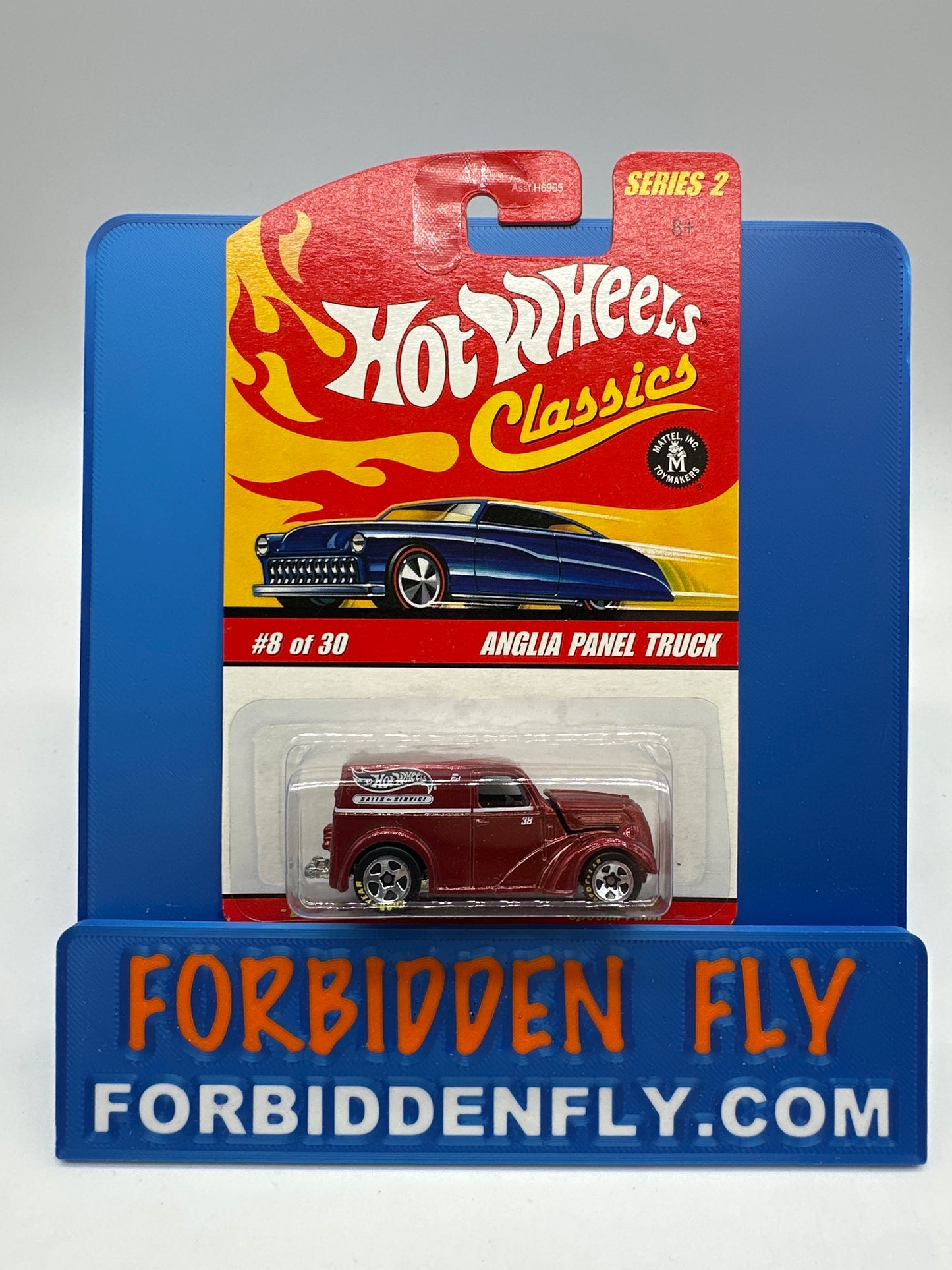 Hot Wheels Classics - Series 2 #8 of 30 - Red Anglia Panel Truck