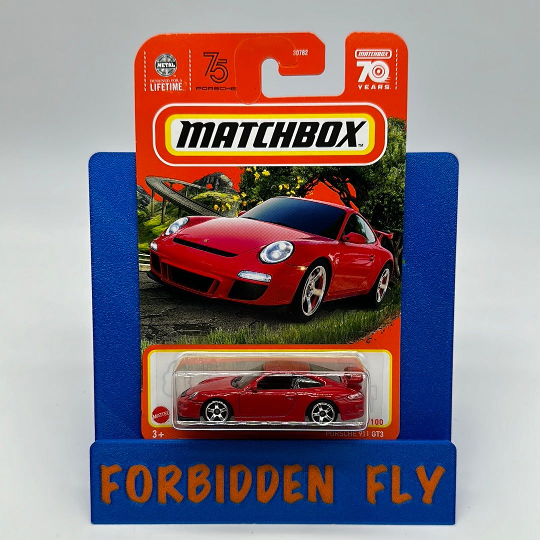 Matchbox Mainline - 70 Years #87/100 - Red Porsche 911 GT3