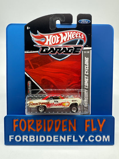 Hot Wheels Premium - HW Garage Series (Ford) - White & Red ‘65 Mercury Comet Cyclone (#13/20)