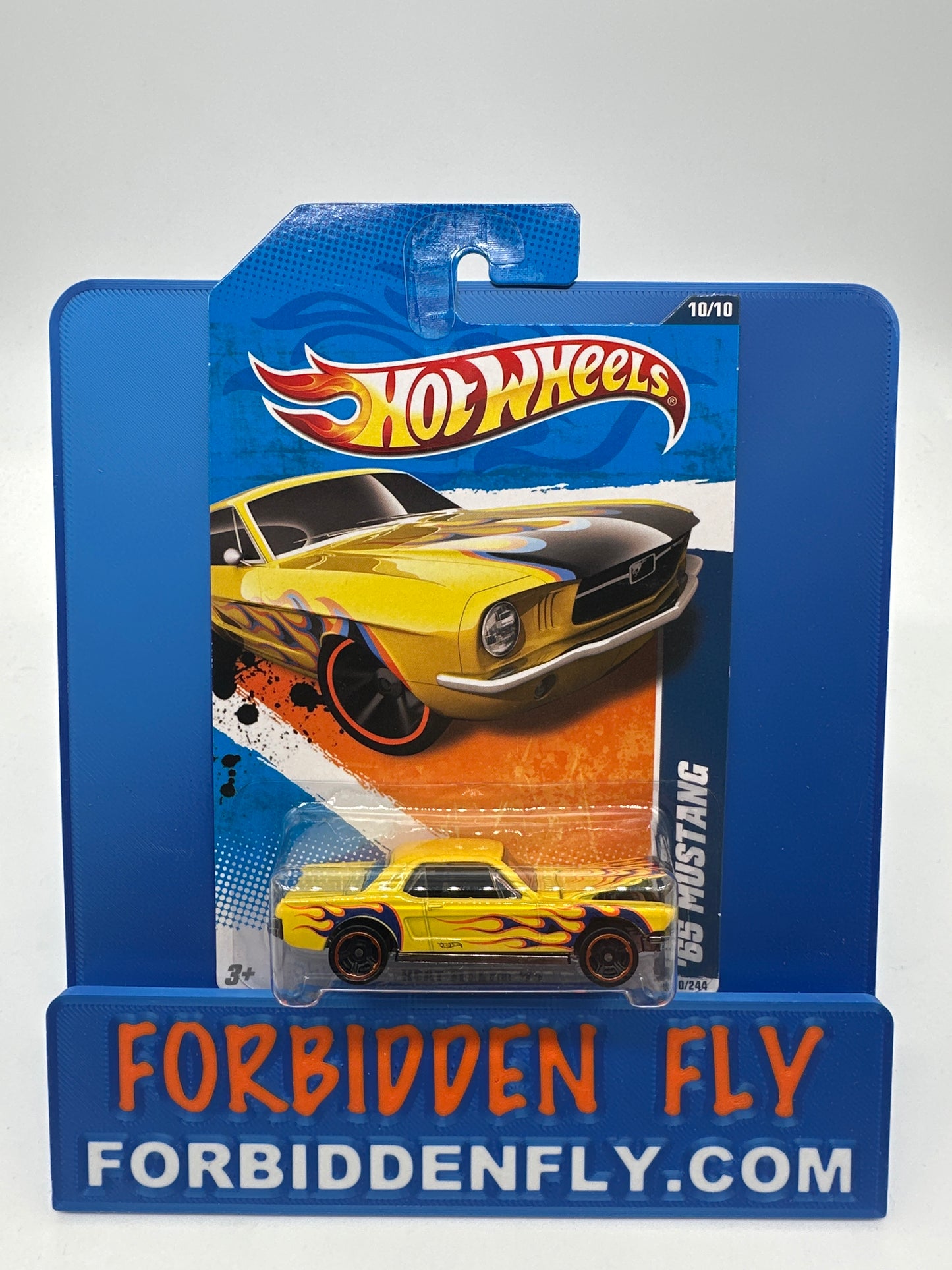 Hot Wheels 2011 Heat Fleet - ‘65 Mustang - Yellow
