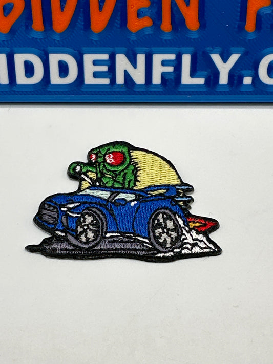 Forbidden Fly Swag - Forbidden Fly Iron or Sew On Embriodered Patch Featuring The Fly & GT-R Logo