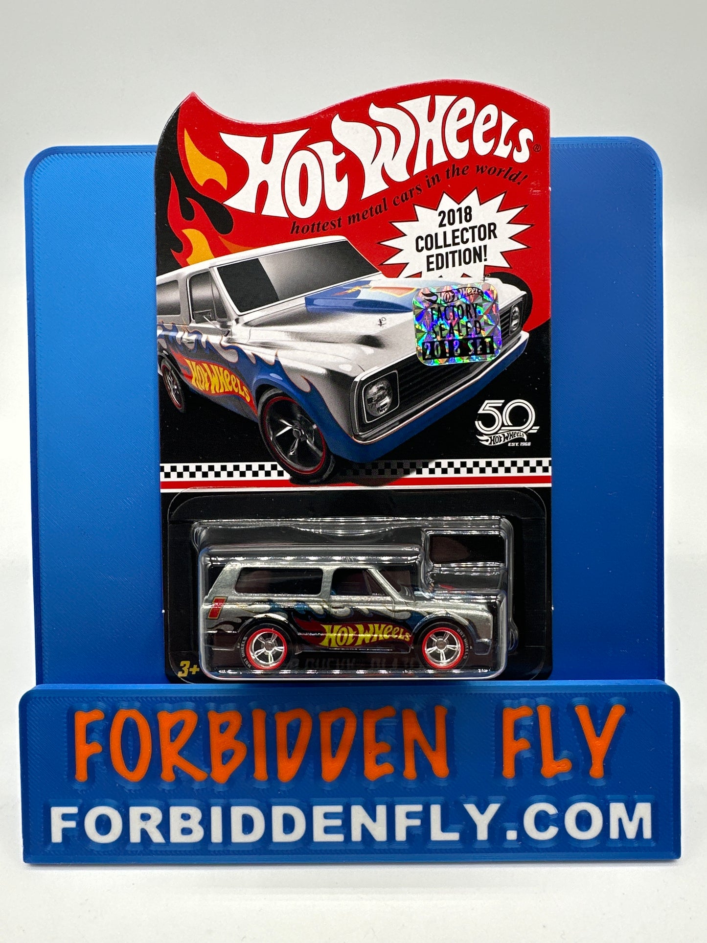Hot Wheels Mail In - 2018 Factory Sticker Collector Edition Zamac #1 - ‘70 Chevy Blazer