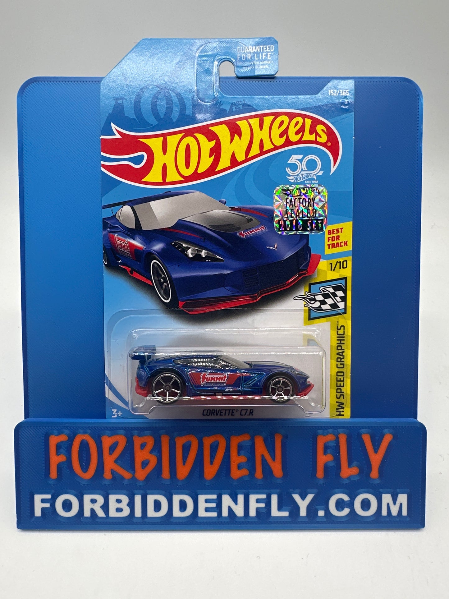 Hot Wheels Mainline - Factory Stickered 2018 - Corvette C7.R - Lot Of 2