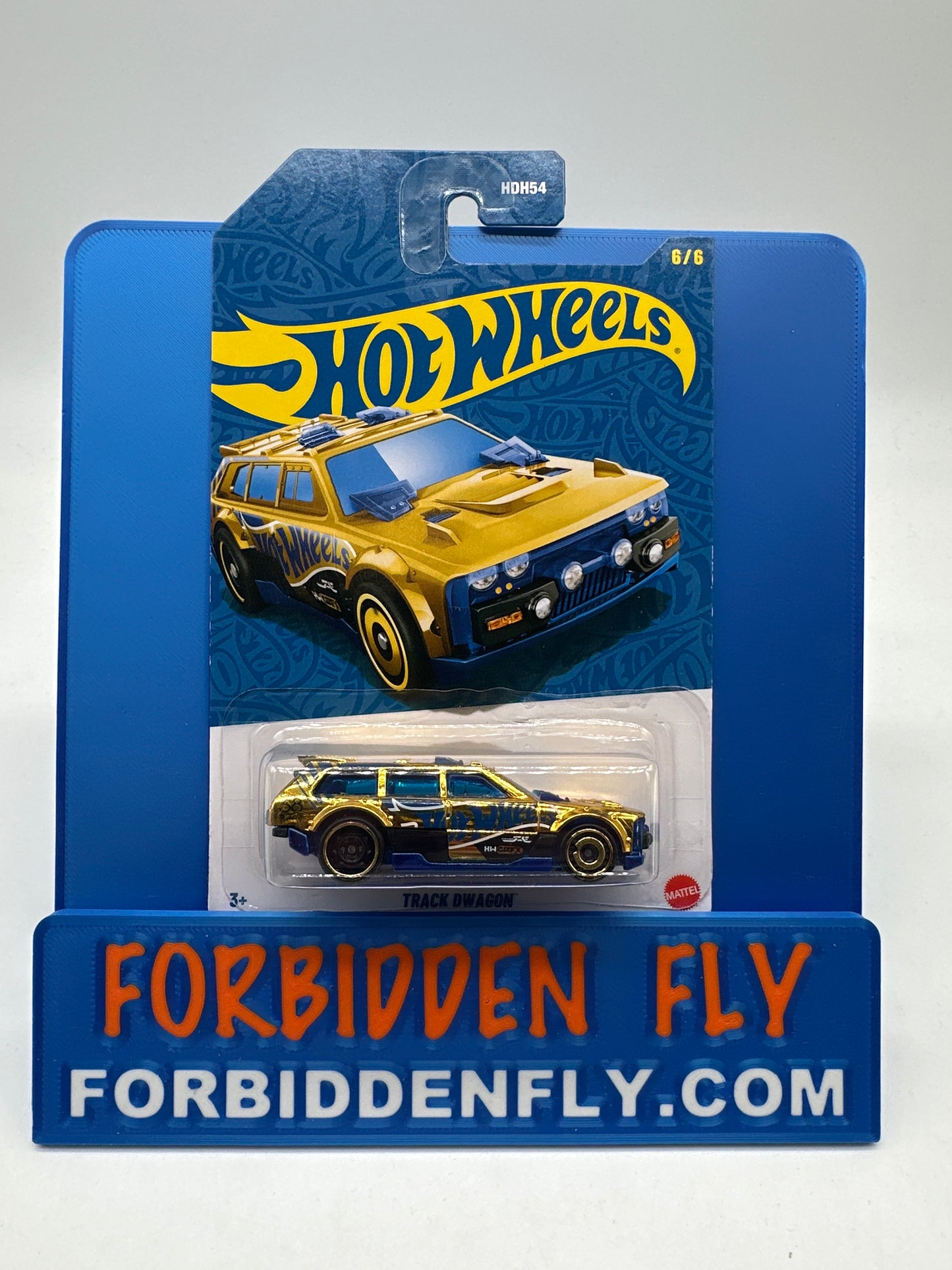 Hot Wheels Mainline - 2026 Blue & Gold 58th Anniversary Wave 2 - Set of 6