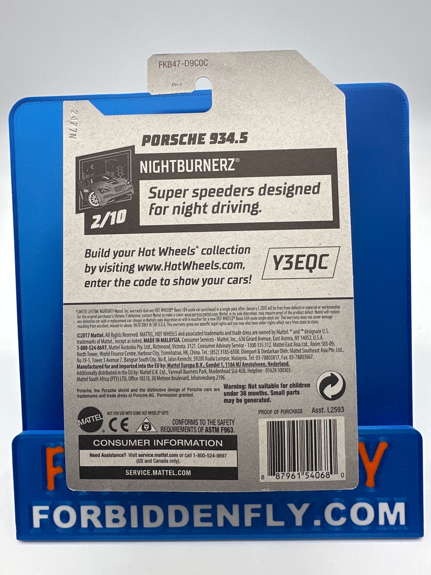 Hot Wheels 2018 Super Treasure Hunt - Factory Stickered - Porsche 934.5