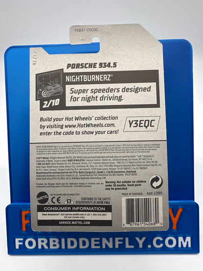 Hot Wheels 2018 Super Treasure Hunt - Factory Stickered - Porsche 934.5