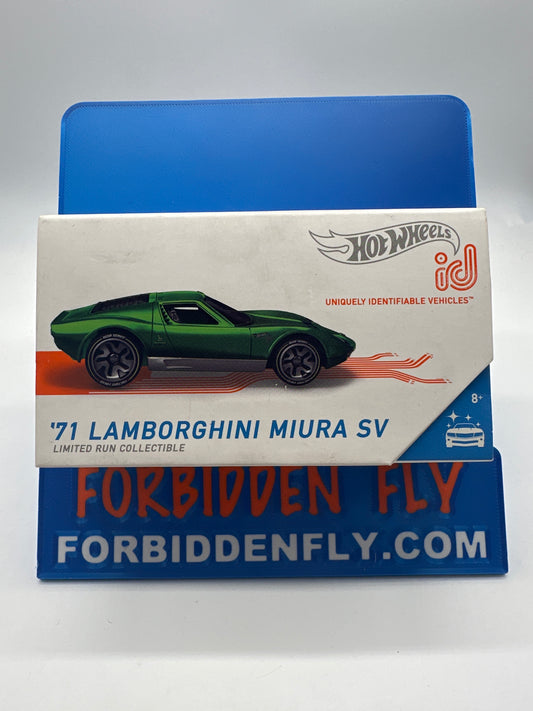Hot Wheels Boxed Series 2 ID Car - Factory Fresh - ‘71 Lamborghini Miura SV