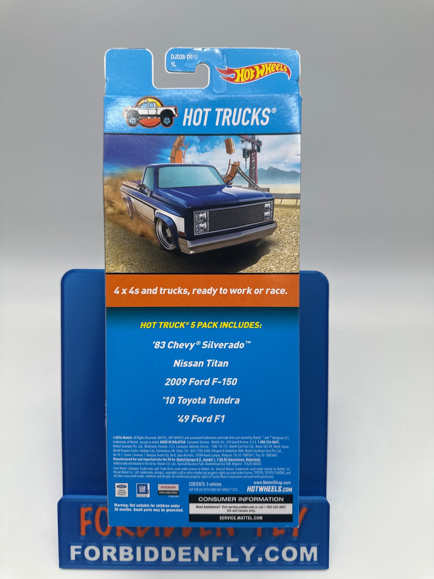 Hot Wheels 5 Pack - 2016 Hot Trucks
