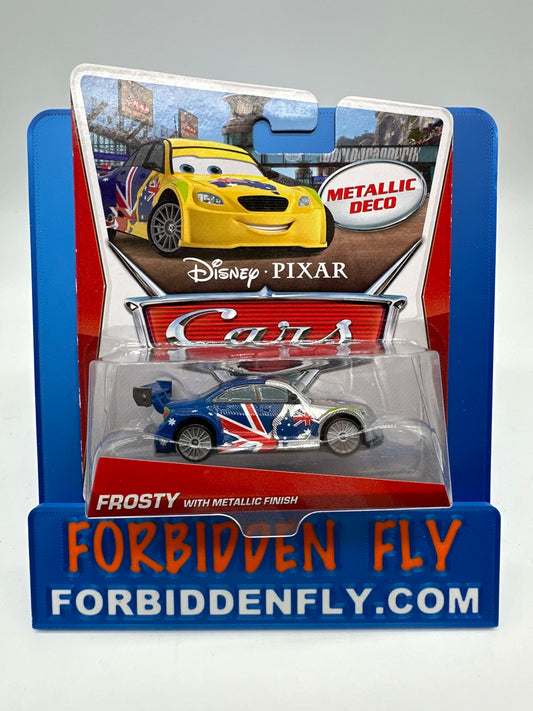 Disney Pixar Cars Movie - Metallic Deco Card - WGP Frosty with Metallic Finish