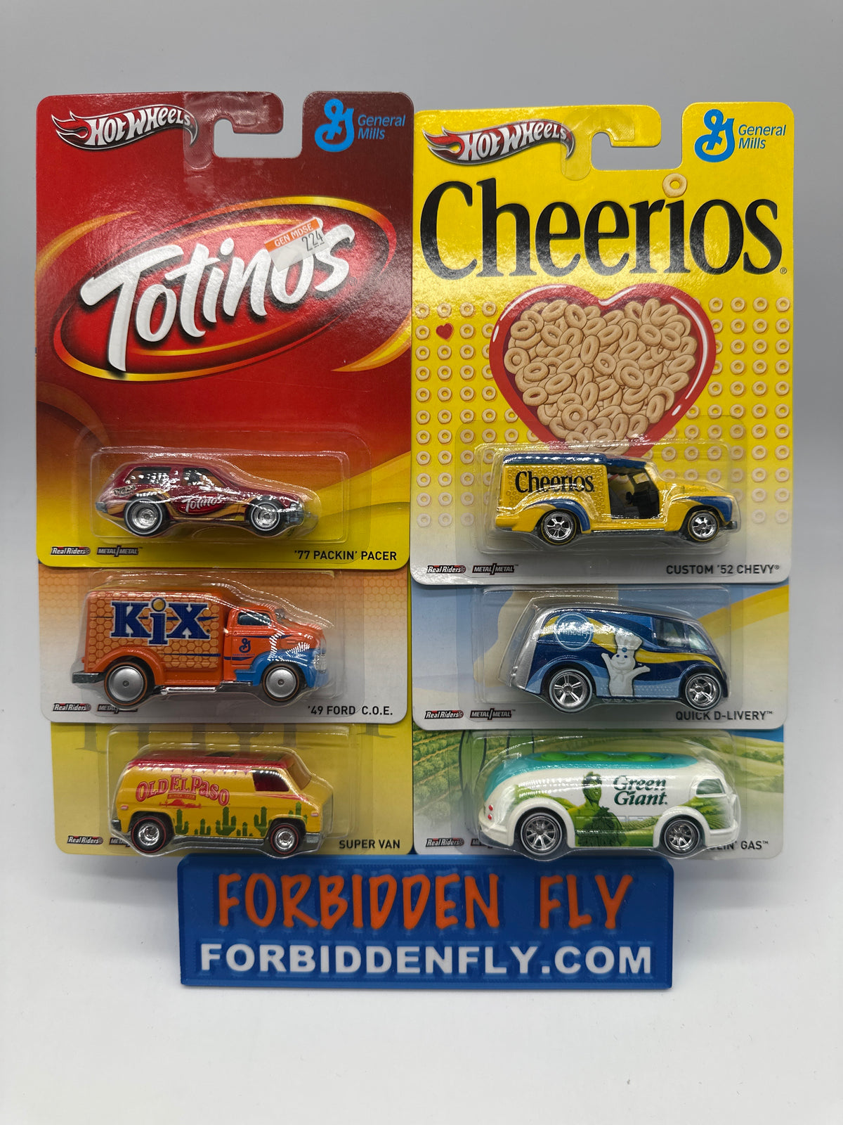 Hot Wheels Premium - Pop Culture General Mills (GM) Series - Set of 6
