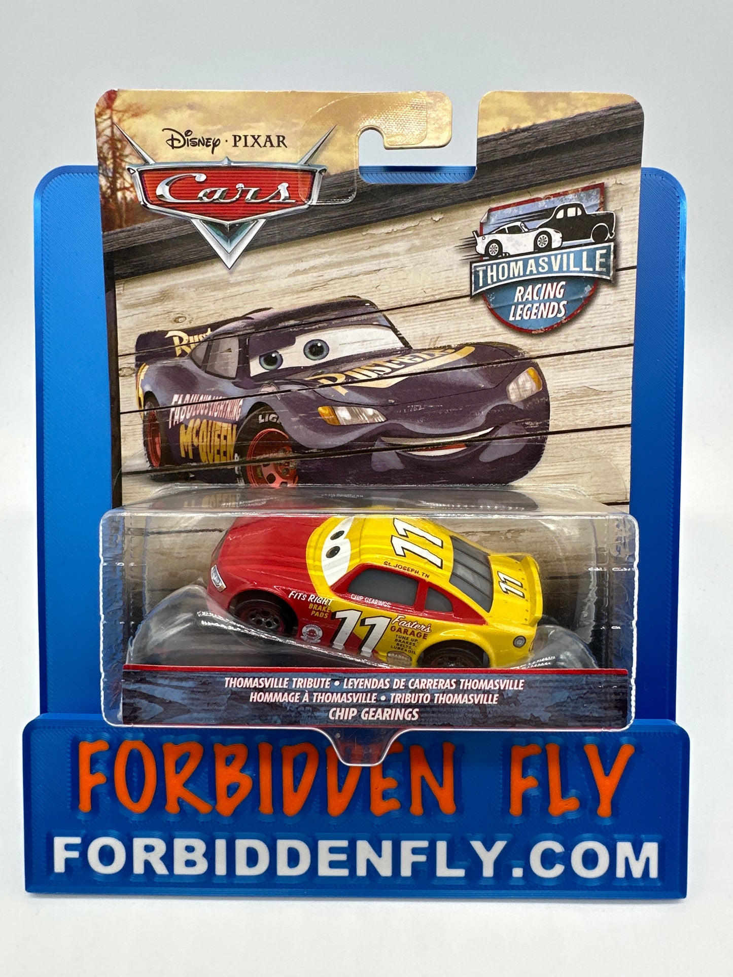 Disney Pixar Cars Movie - Thomasville Racing Legends Tribute Series - #11 Chip Gearings