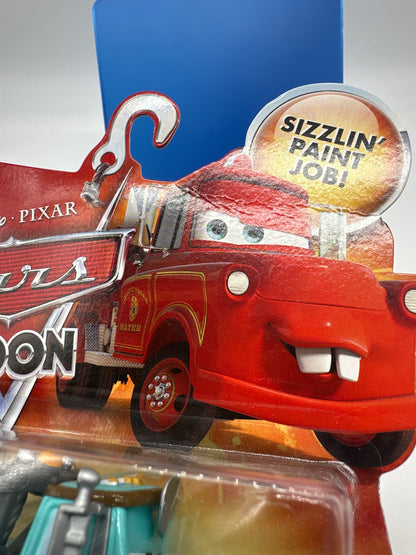 Disney Pixar Cars Movie - Cars Toon Series - Dr. Mater with Mask Up