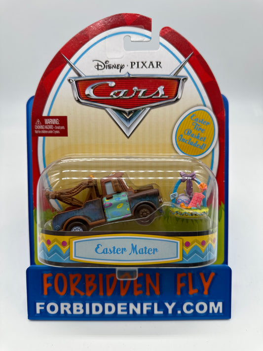 Disney Pixar Cars Movie - Easter Series With Tire Basket - Easter Mater