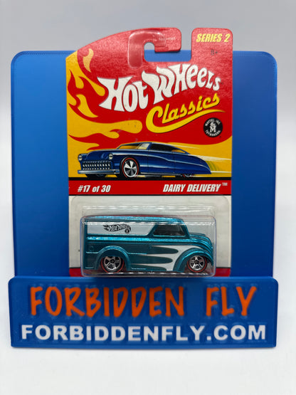 Hot Wheels Classics - Series 2 #17 of 30 - Turquoise Dairy Delivery