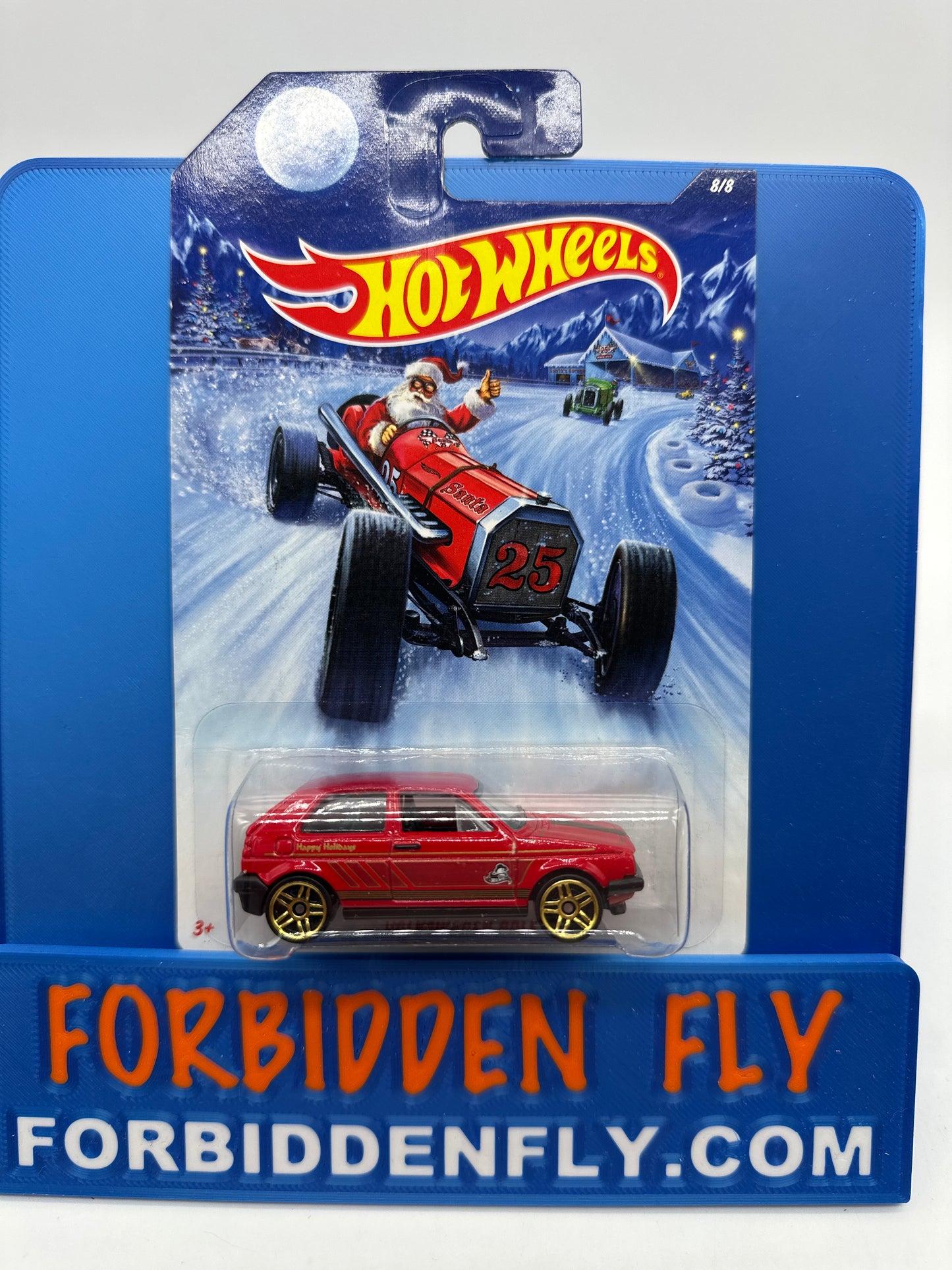 Hot Wheels - Wal Mart Exclusive 2014 Holiday Hot Rods Series - Complete Set of 8